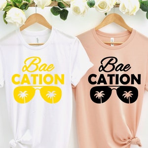 Baecation Shirt, Vacation Shirt, Couples Shirt, Vacation Vibes, Husband and Wife Shirts, Beach Shirt, Summer Shirt.