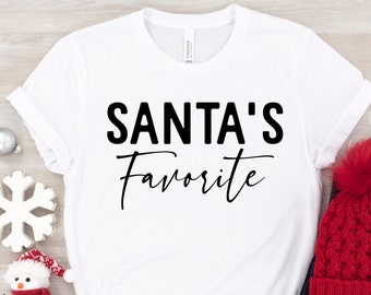Santa's Favorite Christmas Shirt: Holiday Family Xmas Tee