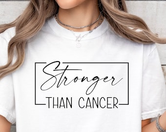 Stronger Than Cancer Tee: Unisex Cancer Awareness Shirt