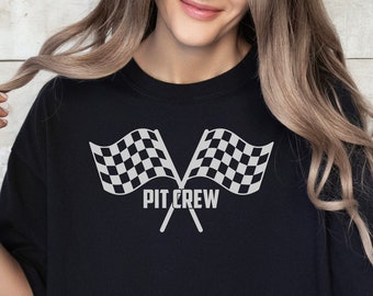 Pit Crew Birthday Shirt: Racing Family Matching Outfit
