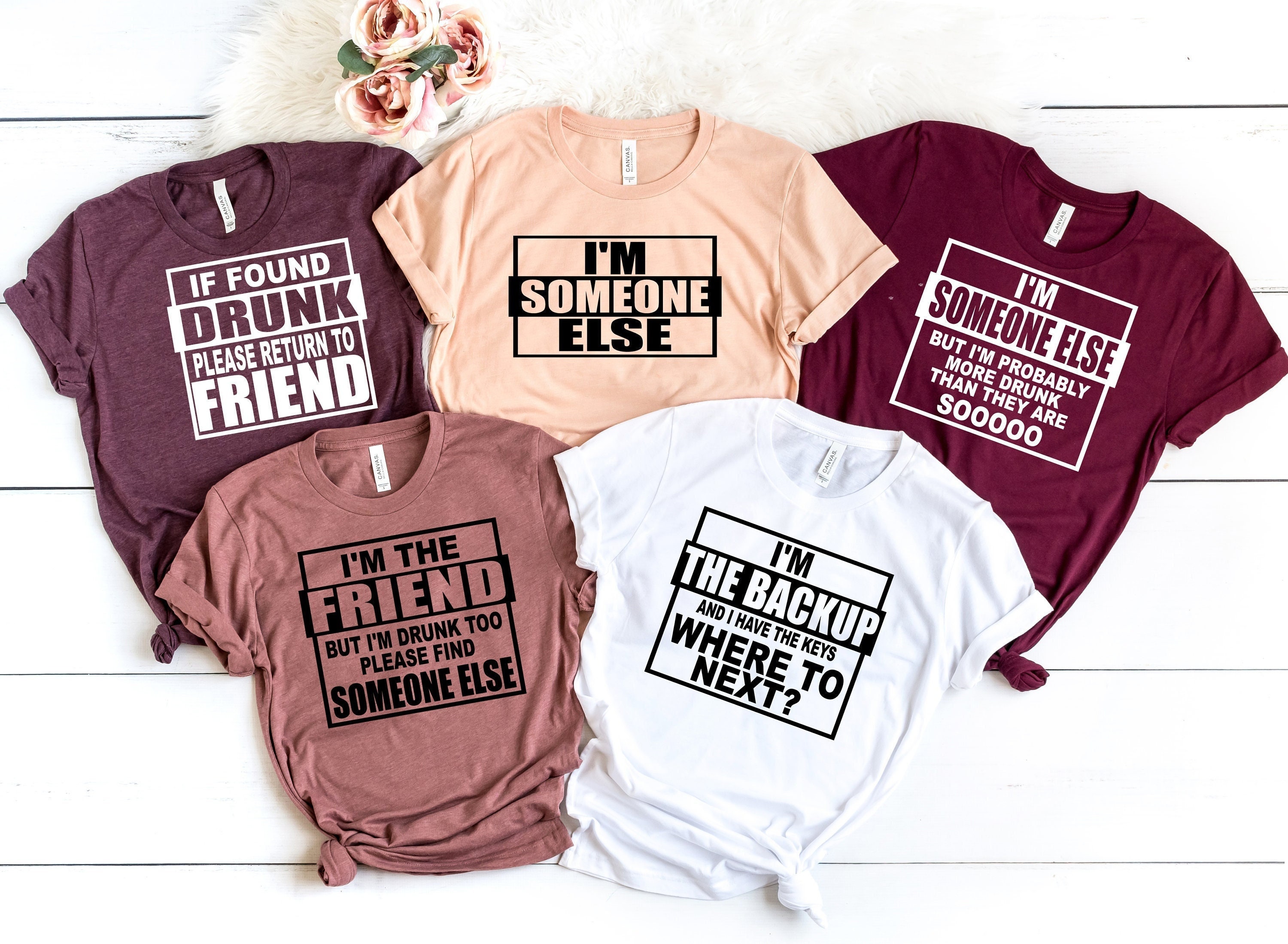 Best Friends Gift Shirt Friend Gifts I'm the Friend but Etsy