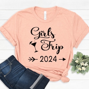 Girls Trip 2024 Shirts, Girls Weekend Shirt, Best Trip Forever, Girls Vacation, Funny Girls Trip Shirt, Girls Party Shirt, Party Shirt.