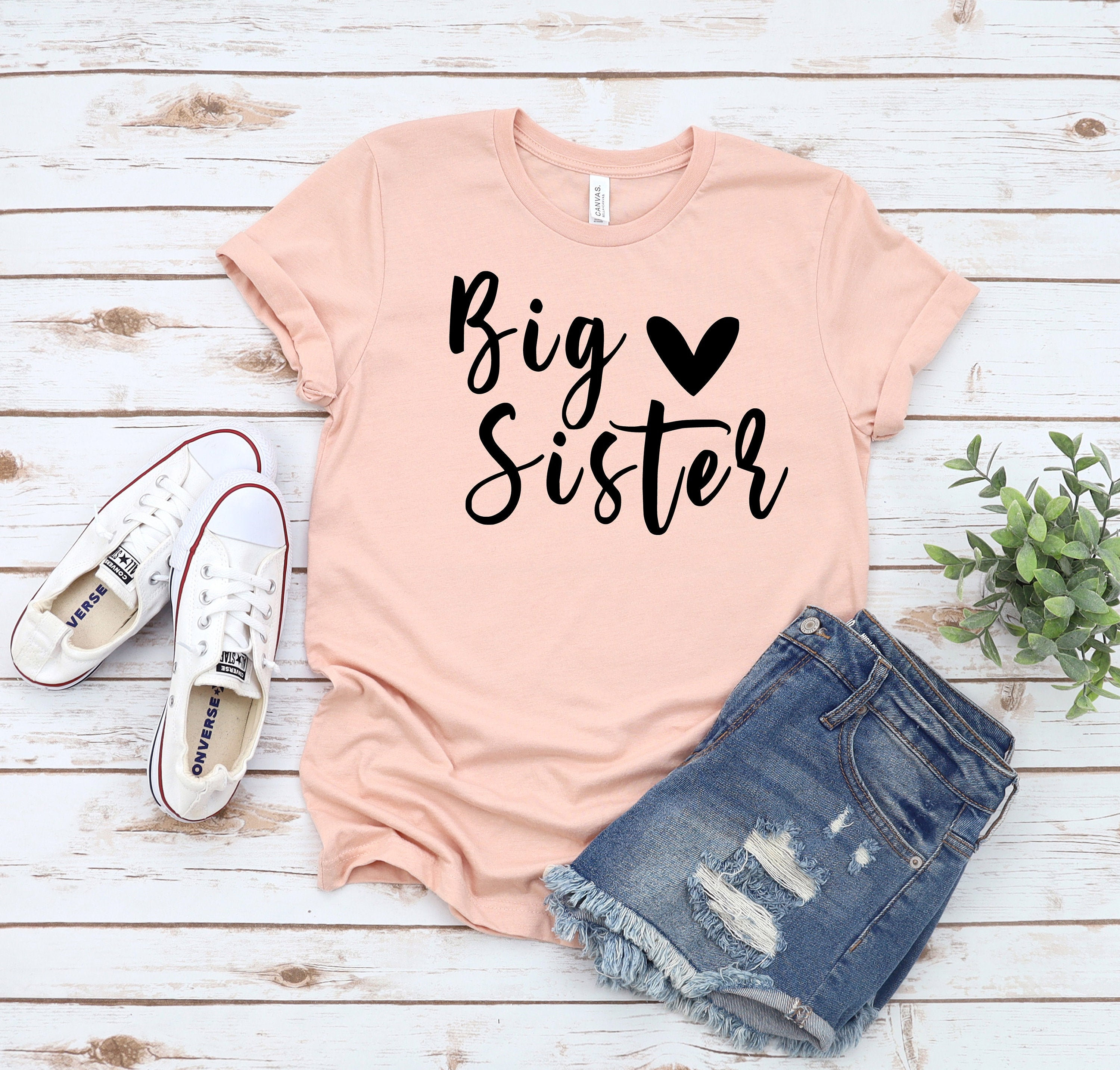 Big Sister Shirt Adult Etsy