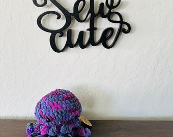 Jellyfish amigurumi plushie