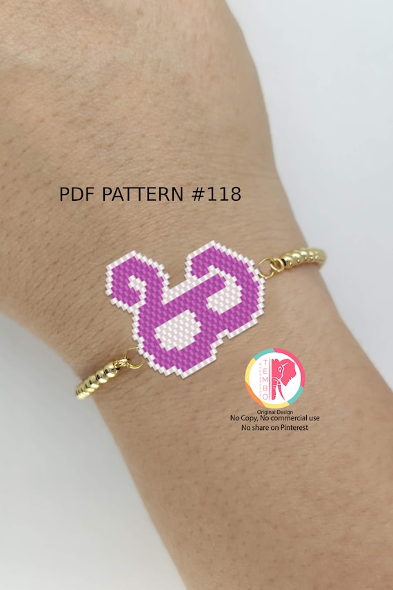 Barbie Bracelet Peyote Stitch PDF