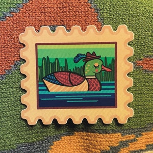 Dapper Mallard Sticker