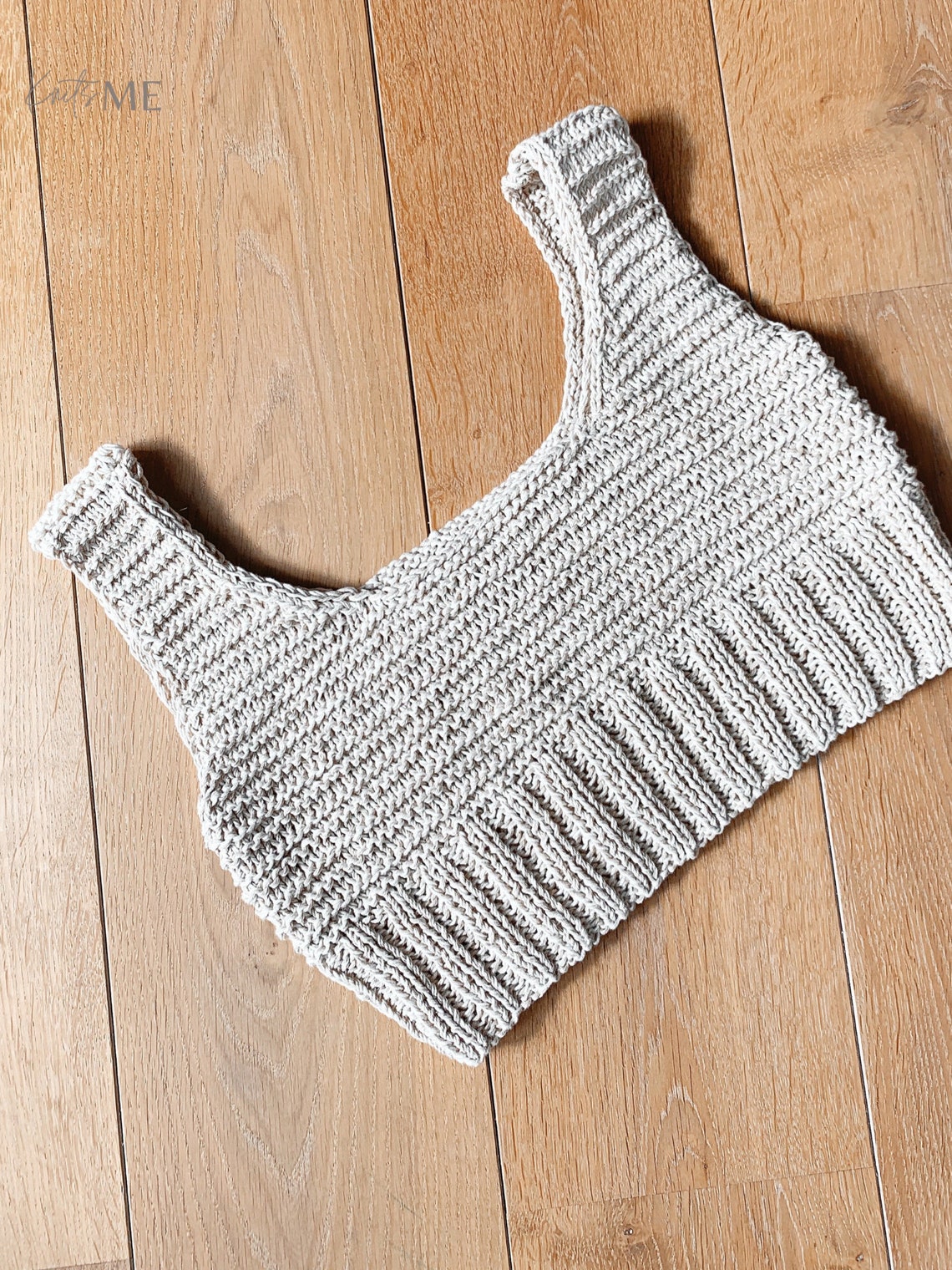 KNITTING PATTERN Crop Top X Bralette Knit Pattern X Knitted Etsy