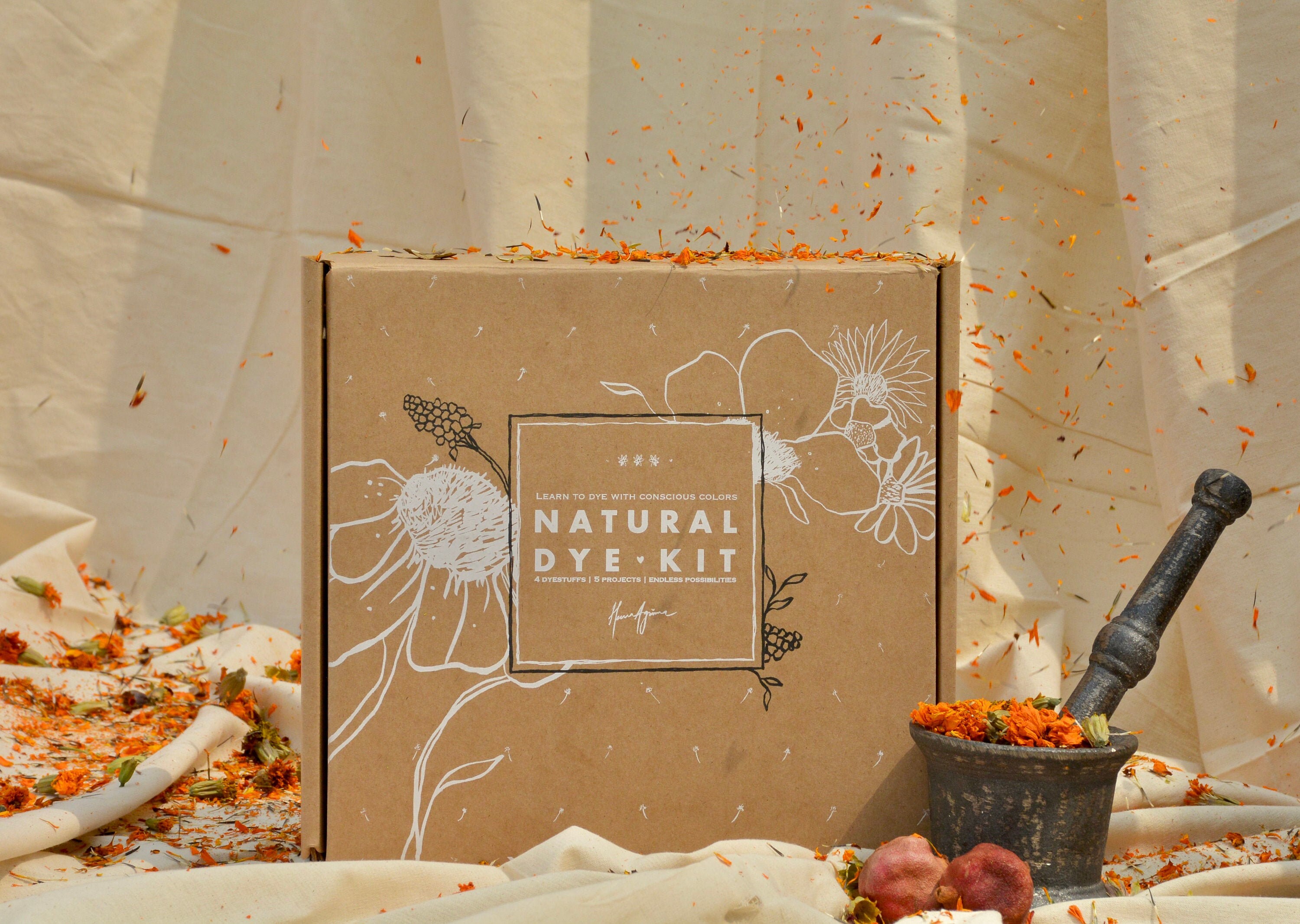 Natural Dye Kit Etsy