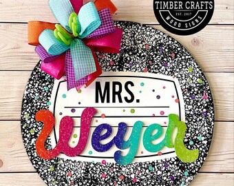 Teacher Door Hanger, Teacher Appreciation Gift, Teacher Gift, Teacher Appreciation Door Hanger, Teacher Sign, Teacher Decor
