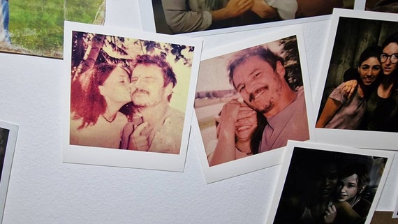 Joel and Sarah Polaroid Photo the Last of Us HBO Series 