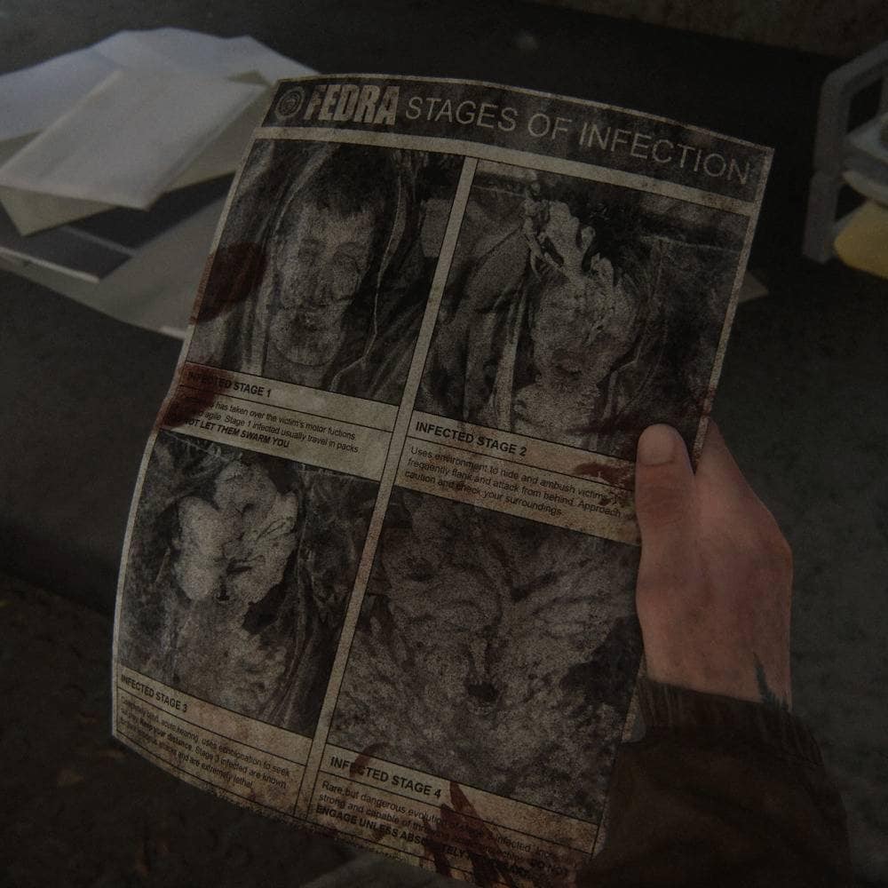 Stages of Infection the Last of Us Part 2 Flyer Replica - Etsy
