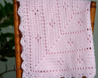 Crochet Baby Blanket Pattern - Midwife in a Square