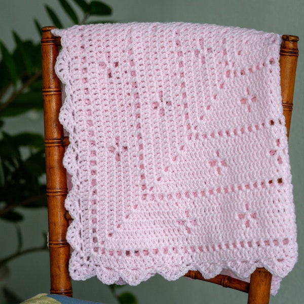 Crochet Baby Blanket Pattern - Midwife in a Square