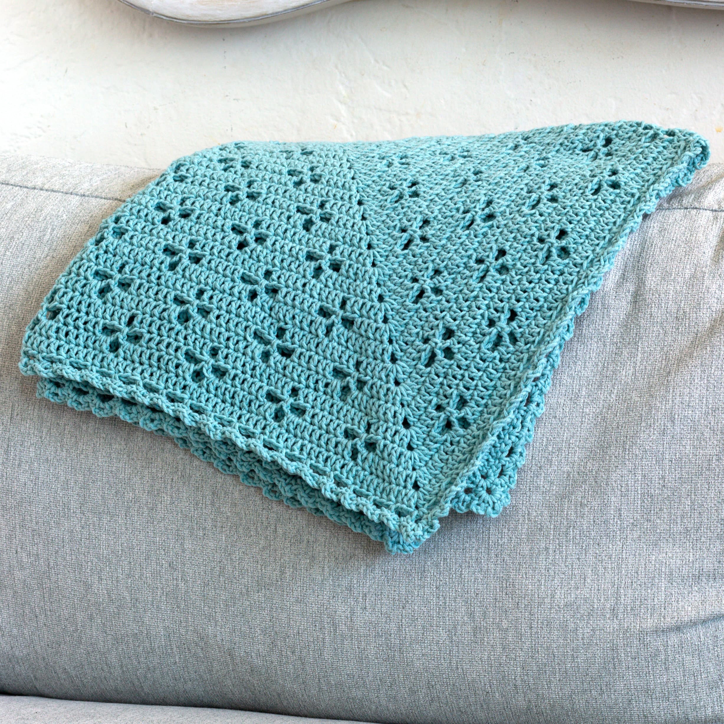 Mama's Easy Crochet Dishcloth - Crochet 365 Knit Too