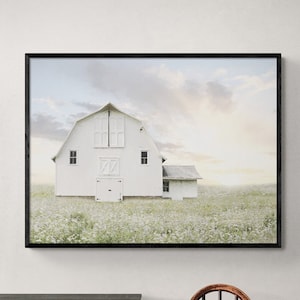 Rustic Barn Photography Print, Framed Old Barn Print, Western Decoration Print, Rustic Photography Print, Modern Farm Decor, Framed Wall Art