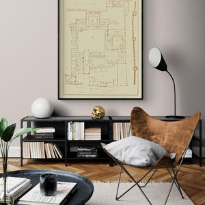 Germanisches Nationalmuseum Germany - Baedeker, Museum Plans Poster Print, European Museum Poster Decor, Antique Museum Wall Art