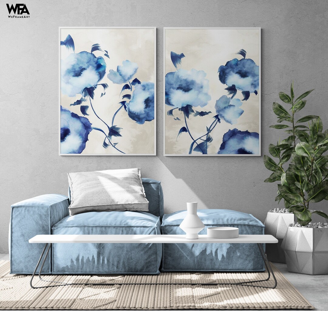 Society6 ケース Navy Blue Floral Doodles on Wood by Micklyn 12