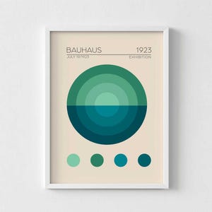 Bauhaus 1923 Exhibition – Modern Geometric Art Print - Etsy