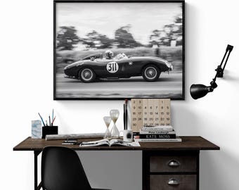 Vintage race by BRAUN Studio, Vintage Race Car Photography Print, Gift for F1 Fan, Racing Car Picture Decor Idea Poster Print