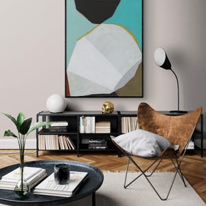 Soothing Decor Ideas, Lawyer Office Artwork, High School Principal Artwork, Dean Office Decor, Calming Waiting Room Art Poster Print