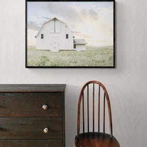 Rustic Barn Photography Print, Framed Old Barn Print, Western Decoration Print, Rustic Photography Print, Modern Farm Decor, Framed Wall Art