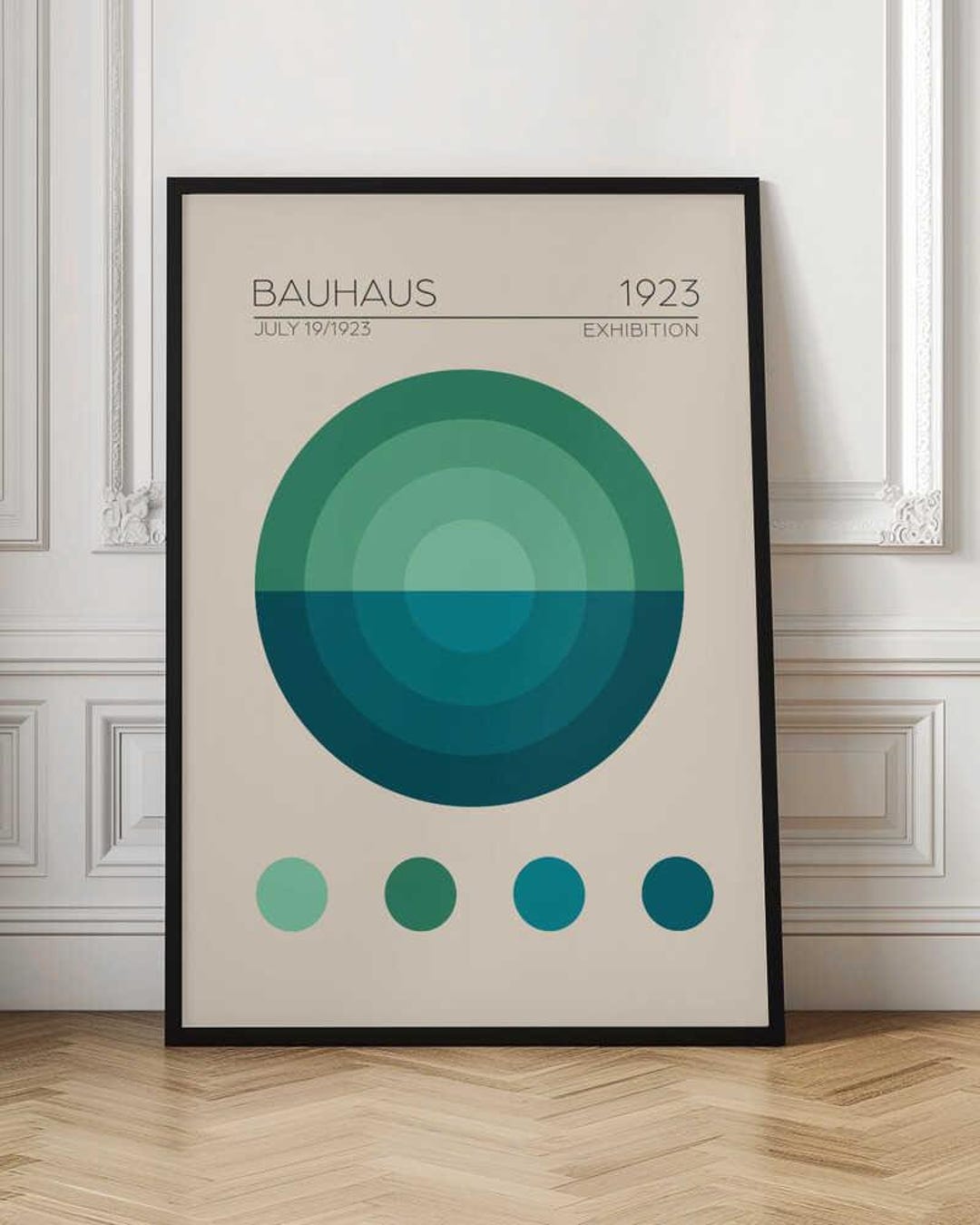 Bauhaus 1923 Exhibition – Modern Geometric Art Print - Etsy