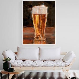 Another Round IV by Ethan Harper, Blonde Ale Beer Poster, Blonde Beer Decor, Beer Brewery Brewery Poster Brewery Print, Beer Poster