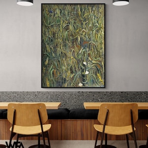 Ears Of Wheat by Vincent Van Gogh, Wheat Wall Art Print, Framed Rural Wall Art, Old Ranch Decor, Farmer Art Gift, Framed Wall Art