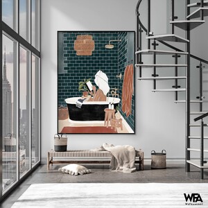 Bathroom Wall Art Modern: Transform Your Space with Chic Designs