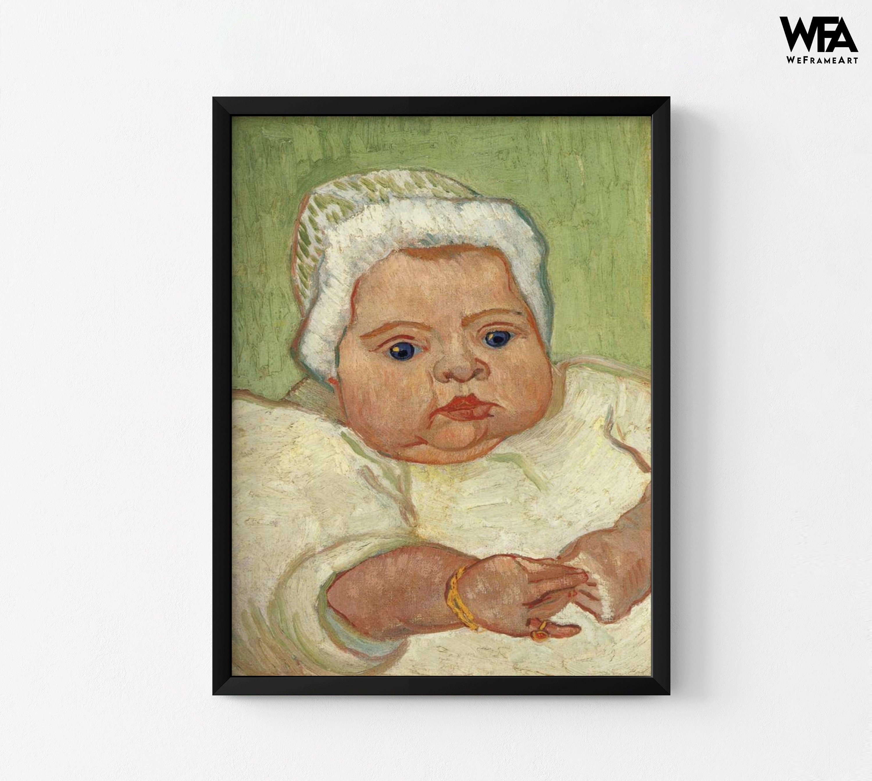 Marcelle Roulin by Vincent Van Gogh Small Baby Portrait - Etsy Denmark
