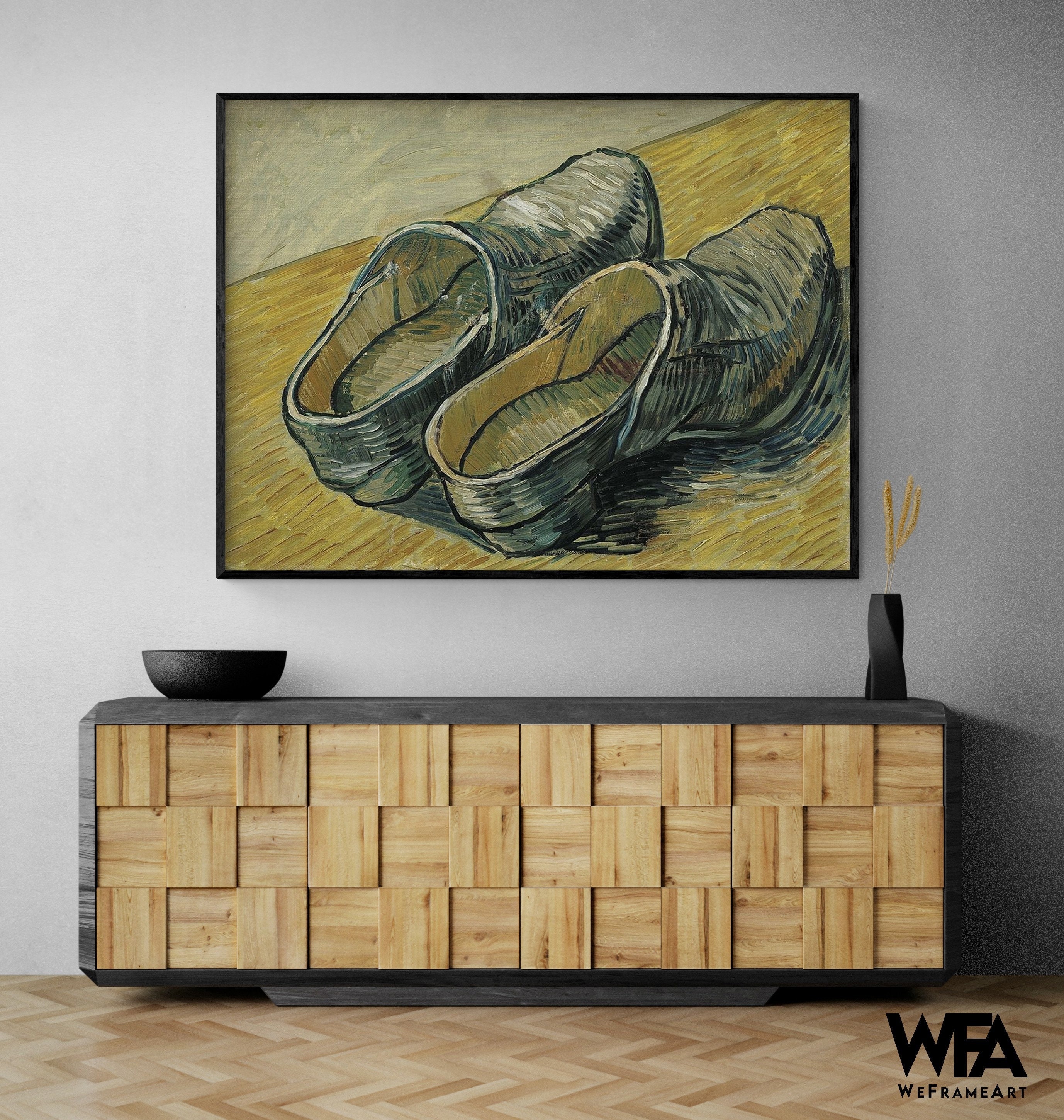 vincent van gogh a pair of leather clogs