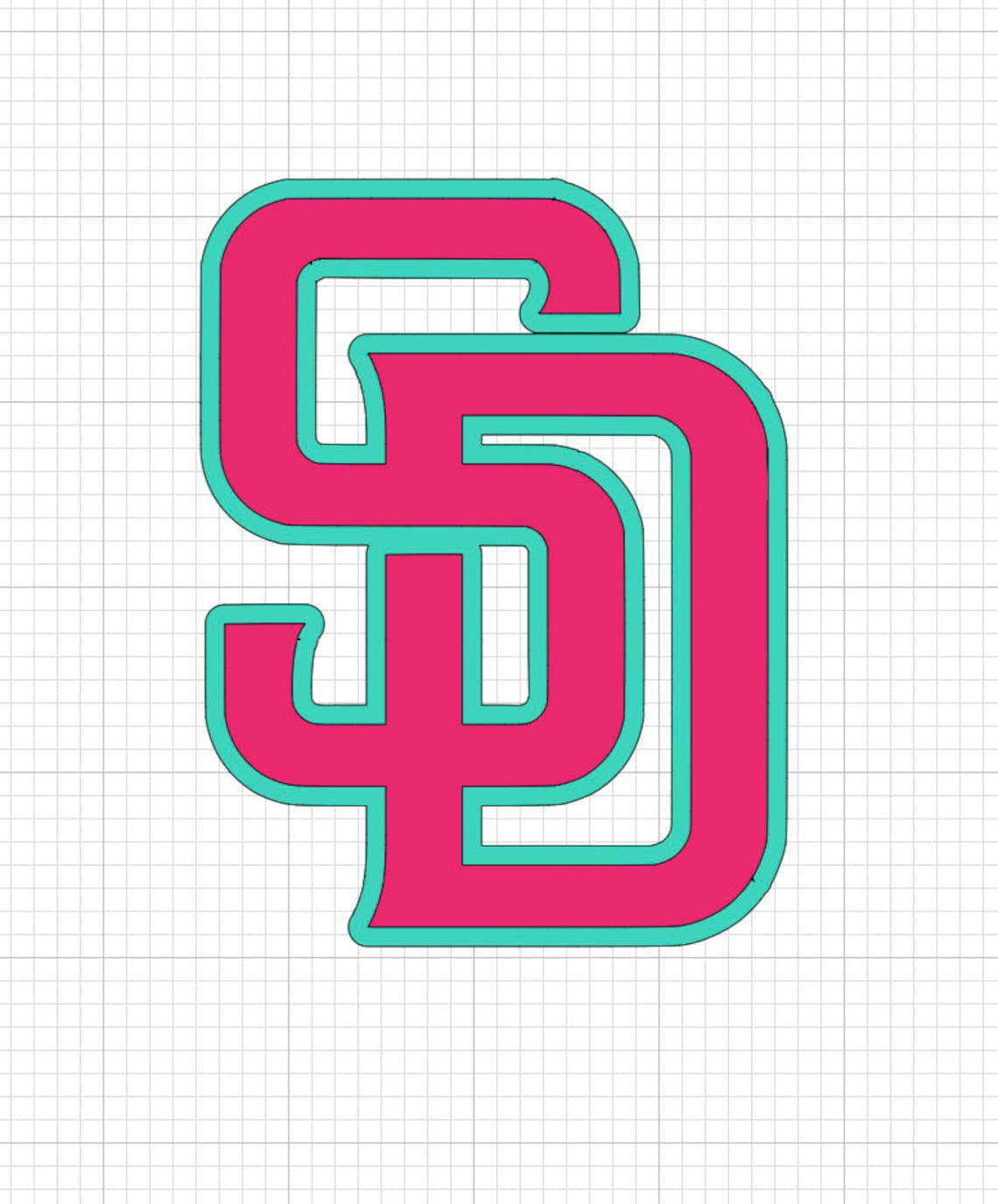 San Diego Padres City Connect 2022 Vinyl Decal Etsy Hong Kong