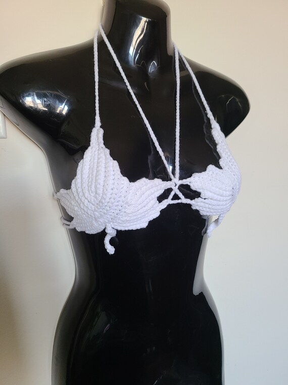 Maple Leaf Bralette/bikini Top - Etsy