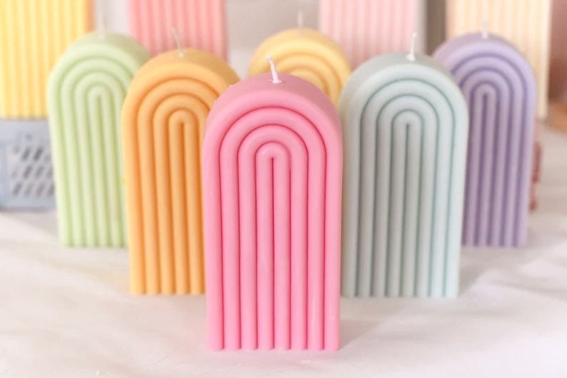 | de Bougie Arc-En-Ciel Arch Design d'intérieur Décoration Intérieure Minimaliste, Bas Stuffer Gift 