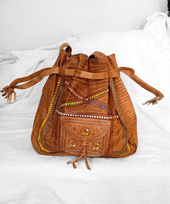 Bohemian best sale bucket bag