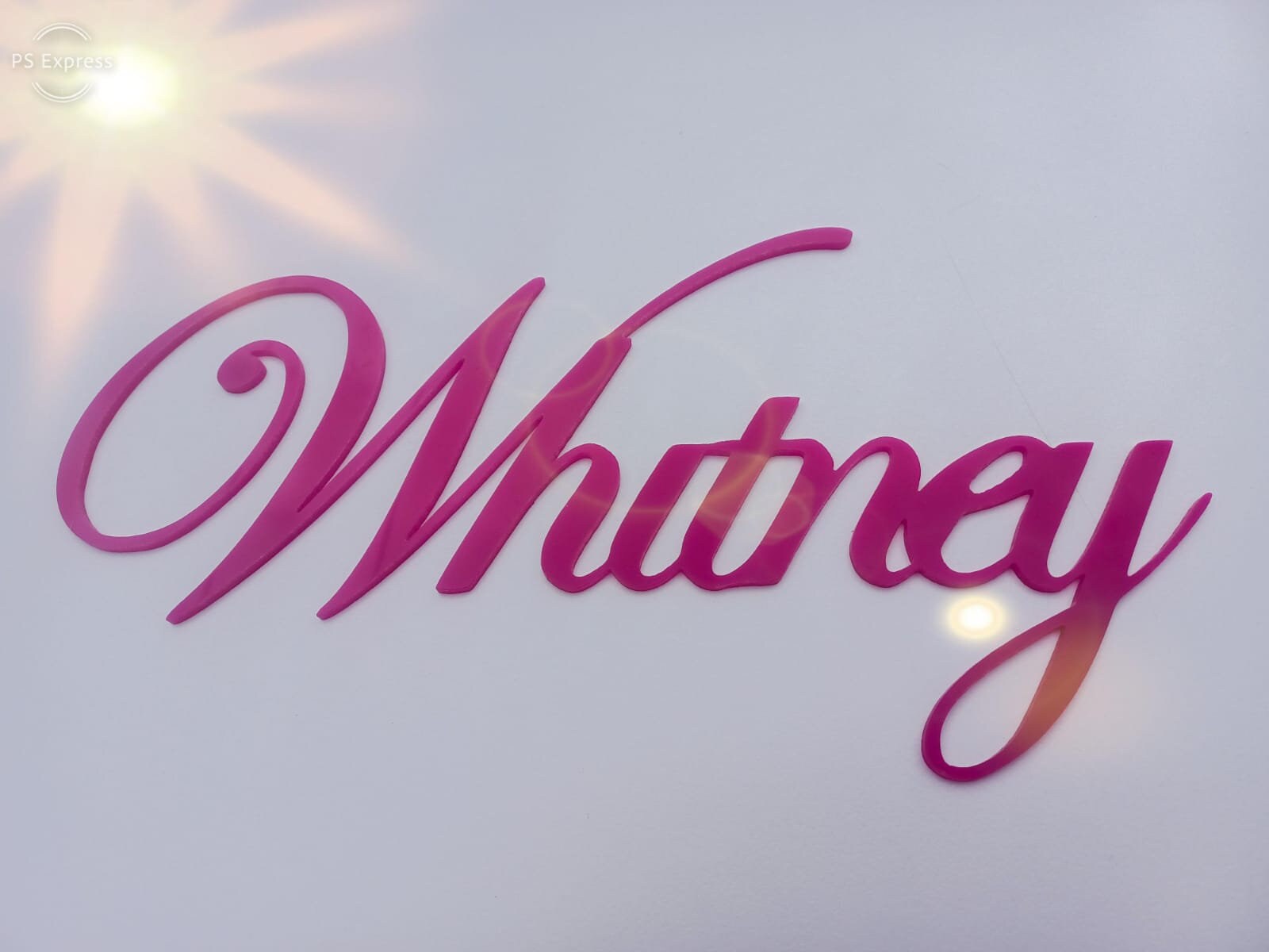 Personalized Acrylic Laser Cut Table Place Names Custom Etsy