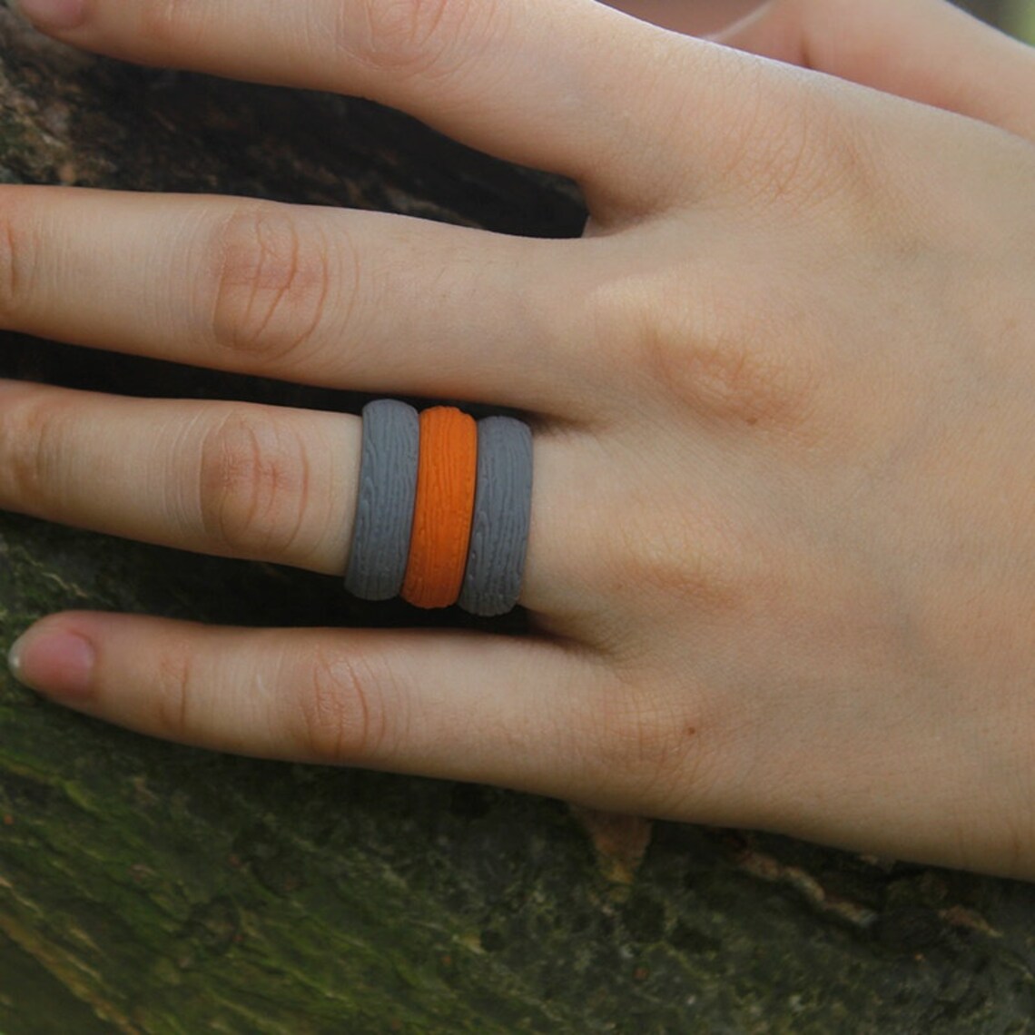 Stackable Silicone Rings Colorful Rubber Rings Women's Etsy