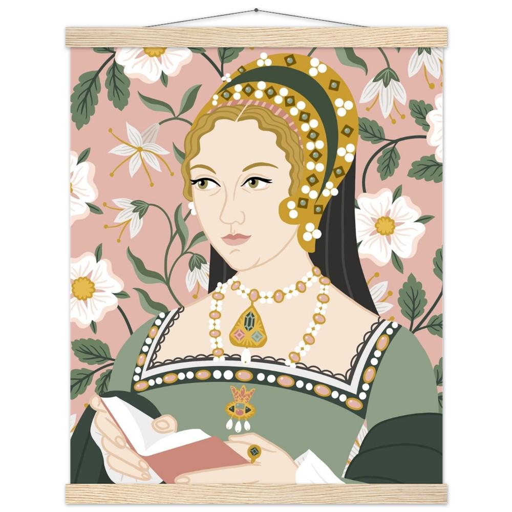 Katherine Parr Portrait Tudor Queen Sixth Wife Henry VIII Premium Matte ...