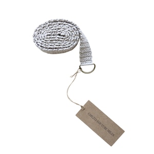 Handmade Adjustable Beige Crochet Belt