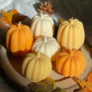 Halloween Candle - Pumpkin Candle - Orange Pumpkin - Halloween Kerze - Fall Candle - Halloween Decor - Halloween Pumpkin - Autumn Candle