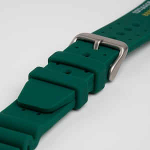 Green ND Limits Dive Silicone Watch Strap 18mm, 20mm, 22mm & 24mm