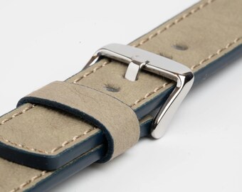 Grey Recycled Paper Watch Strap 18mm, 20mm, 22mm, 24mm, Sustainable, Vegan / Eco