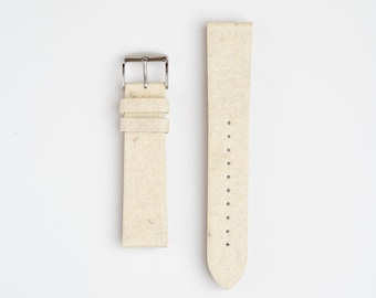 Natural Pineapple Leaf Watch Strap 12mm, 14mm, 16mm, 18mm, 20mm, 22mm, Sustainable, Vegan / Eco