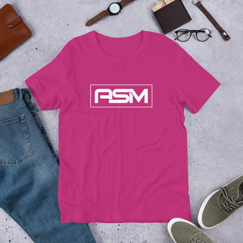 T-shirt with ASM in framed by AShamaluevMusic image 9