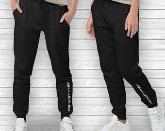 Fleece Sweatpants with AShamaluevMusic Logo