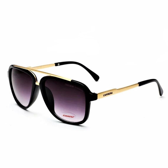 Fashion Carrera Beauty 13 Gold Metal Frame Sunglasses - Etsy Norway