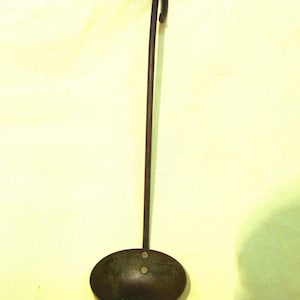 Vtg Copper Ladle, Use for Candy Usually, Rustic Decor
