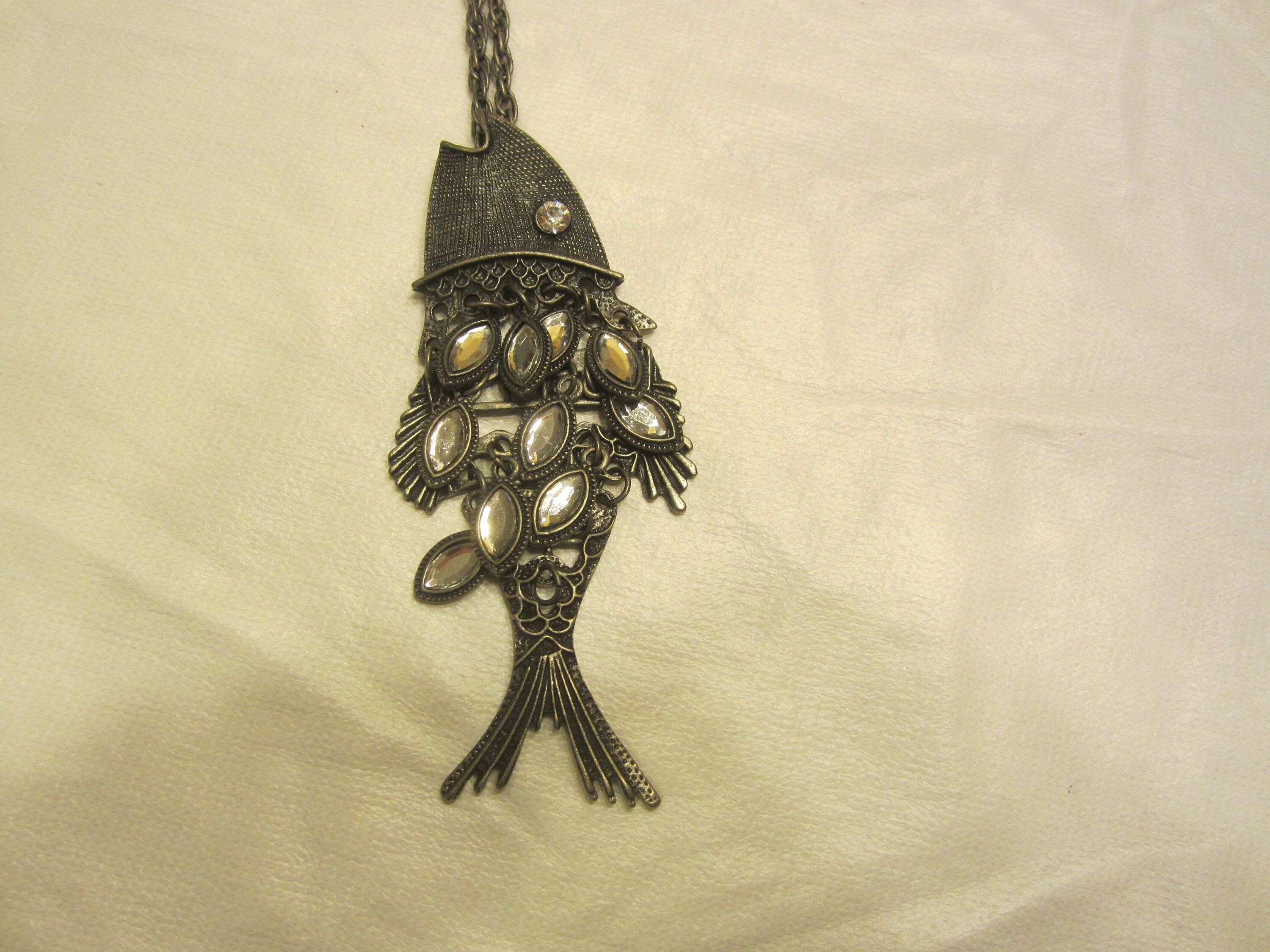 90s Fish Necklace - Etsy 90s Fish Necklace - Etsy