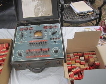 RARE Antique GE Tube Tester TC-3A   No shipping pick up only