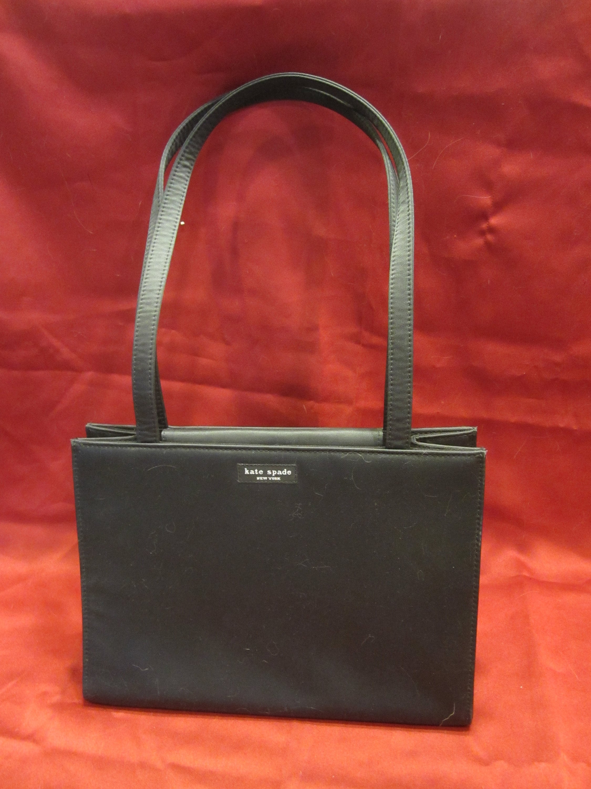 KATE SPADE Black Vinyl Bag Tote Bag Single Compartment - Etsy